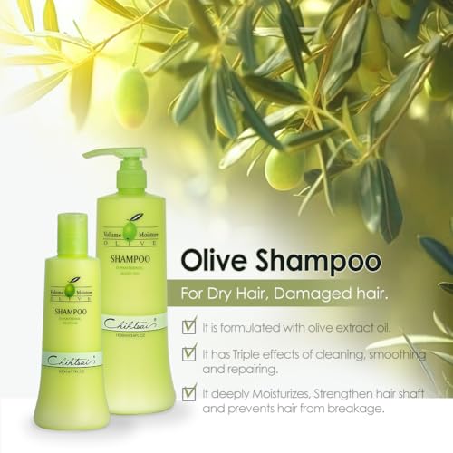 Chihtsai Olive Shampoo 280ml - Repair & Strengthen