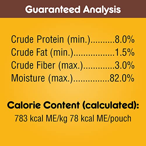 Pedigree Choice Cuts In Gravy Adult Soft Wet Dog Food, Filet Mignon Flavor, 3.5 oz Pouches, 16 Pack