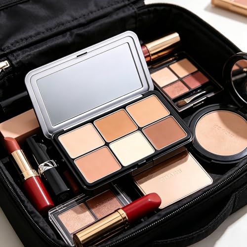 Magnetic Makeup Palette, 2pc Refillable Empty Eyeshadow Blush