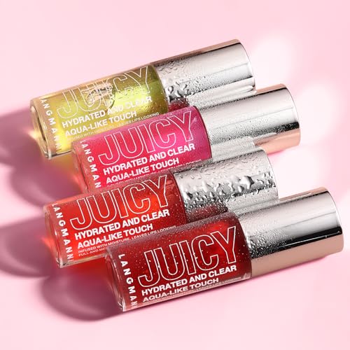 Hydrating Lip Oil Gloss - Plumping Tint with Natural Ingredients