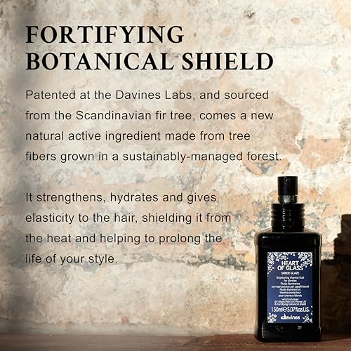 Davines Heart of Glass Sheer Glaze Leave-In Fluid for Blonde Hair