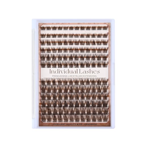 Brown Lash Clusters 144pc 8-16mm DIY Extensions