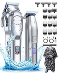 Romanda Cordless Hair Clippers Set for Men, 6800 RPM