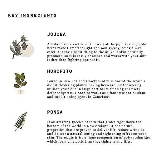 TRIUMPH & DISASTER | Gameface Moisturiser Tube | Hydrating Facial Moisturizer - Lightweight, Non-Greasy Facial Lotion for Men, 3.04 oz