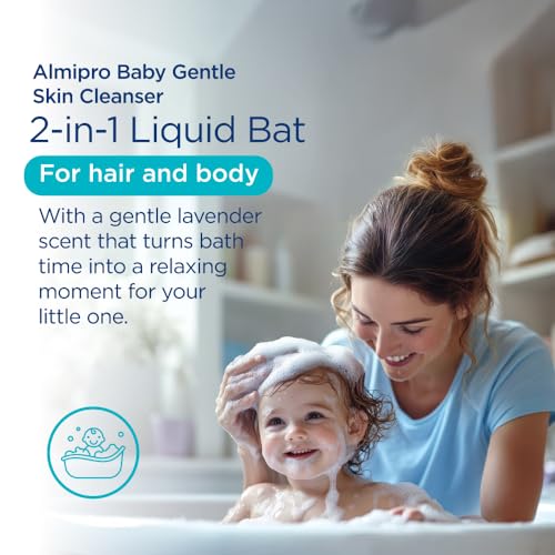 almipro Syndet Baby Hair and Body Wash with Oatmeal and Aloe Vera. 400 gr. - 14 Oz.