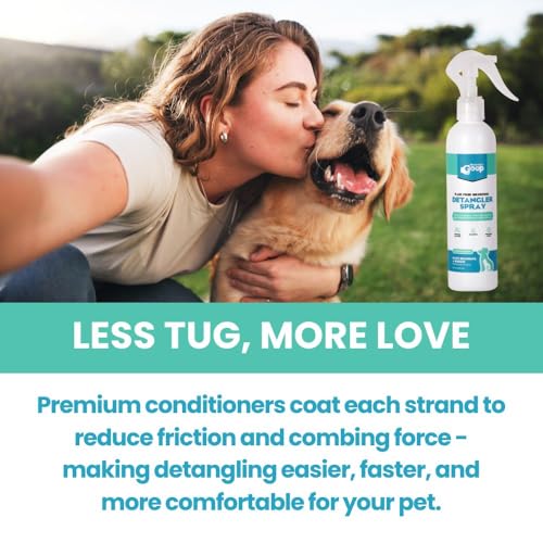 Groomer's Goop Detangler Spray for Dogs & Cats – 8 oz