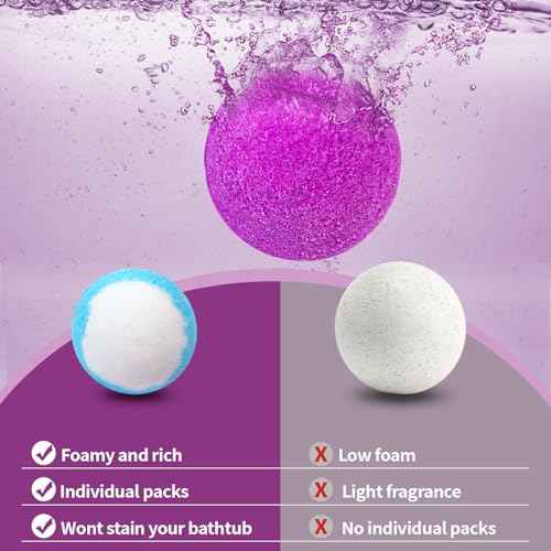 Bath Bombs 24-Pack Christmas Stocking Stuffers for Teen Girls for Women Mom Her Set, Aromatherapy Bubble Bath, Handmade Natural & Organic, Spa Relaxing Birthday Gifts for Men, White Elephant Gifts