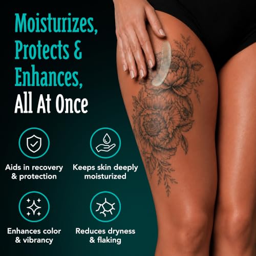 Tattoo Aftercare Balm - 0.75 oz Natural Moisturizer for Fresh Ink