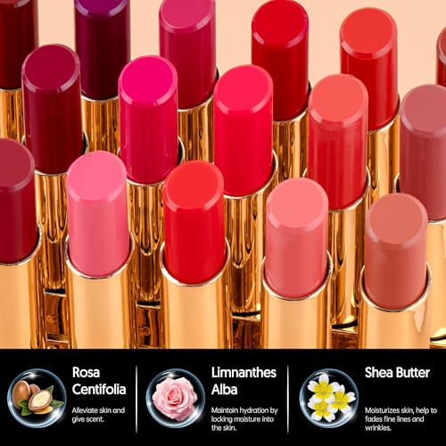 MAKI YIKA Hydrating Red Lipstick - Moisture & Glossy Finish