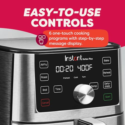 Instant Pot 6QT VORTEX Plus Air Fryer - 6-in-1 Cooker