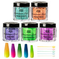 LET'S RESIN Thermochromic Pigment Powder - 5 Color Set for Resin & Crafts