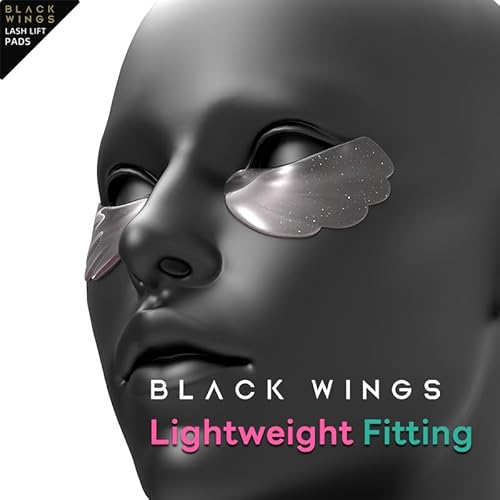 BLACKWINGS Lower Eye Patch Eyelash Perming Curler Lift Pads Eyelash Perm Pads Rods for LashLift Silicone for Eyelashes Makeup Beauty Tool Permanent