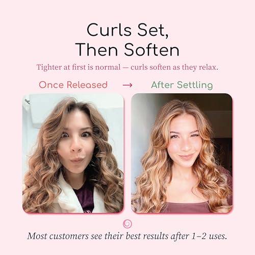 Octocurl No Headband Heatless Hair Curling System - 360 Heat-Free Curls