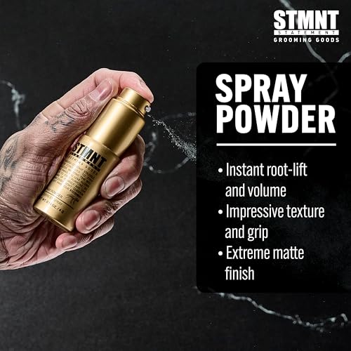 STMNT Grooming Powder Spray | Extra Matte Finish & Volume