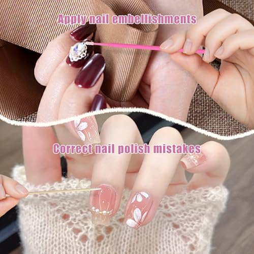 Micro Applicator Brushes & Cotton Swabs - 500 Pcs Precision Beauty Tools