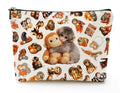 Punch Monkey Makeup Bag for Women, Travel Cosmetic Pouch
