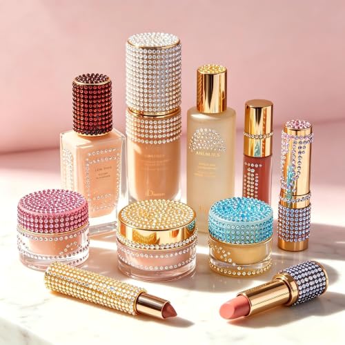 EgticLive 48 Colors 48 Grids Resin Jelly Rhinestones Bedazzling Kit for DIY Crafts - 48000 Pcs