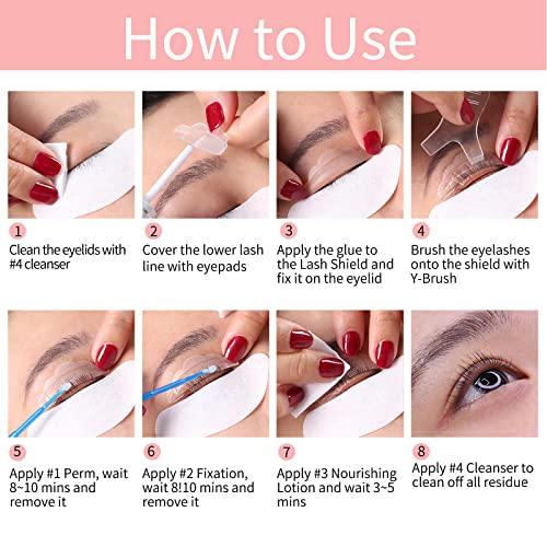 Professional Lash Lift Kit - ICONSIGN 2026 Semi-Permanent Eyelash Curling