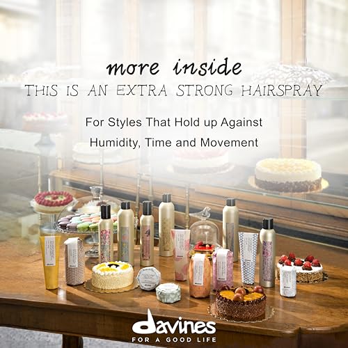Davines This Is An Extra Strong Hair Spray, Extra Strong Hold Maximum Control - Extreme Hold for Updos & Styles - Humidity Resistant & Long Lasting, 13.53 Fl Oz