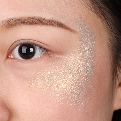 UV Black Light Reactive Body Glitter Gel - 12 Colors