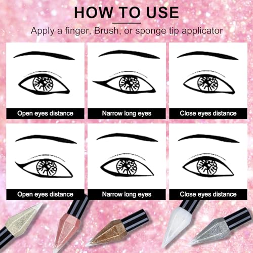 Glitter Liquid Eyeliner 5-Color Set Waterproof