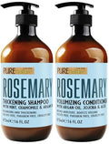 Rosemary Shampoo & Conditioner Set - Sulfate Free Volumizing Care for Thinning Hair