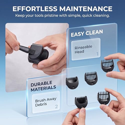 Braun Series 5/6/7 Beard Trimmer Attachment with 5 Comb Guards 1–7mm | Snugluxe