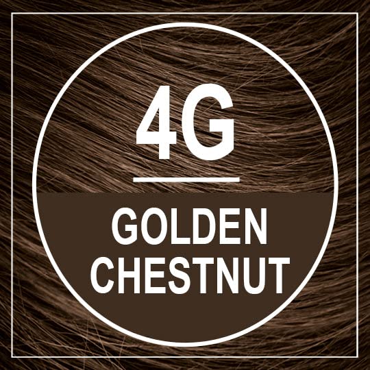 Naturtint Permanent Hair Color 4G Golden Chestnut (Pack of 6), Ammonia Free, Vegan, Cruelty Free, up to 100% Gray Coverage, Long Lasting Results