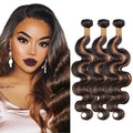 Ombre Body Wave Human Hair Bundles 1B/30 - 20, 22, 24 Inch