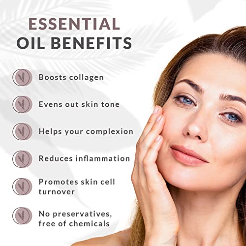 LaCura Therapeutic Face Oil with Vitamin E & Organic Jojoba - Natural Anti-Aging Facial Serum with Essential Oils for Mature Skin - Hydrating for Wrinkles & Dry Skin, 15ml