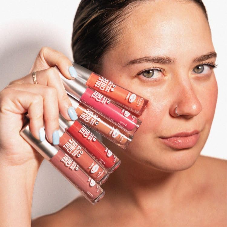 theBalm Talk is Cheek Blush Cream - Babble Shade