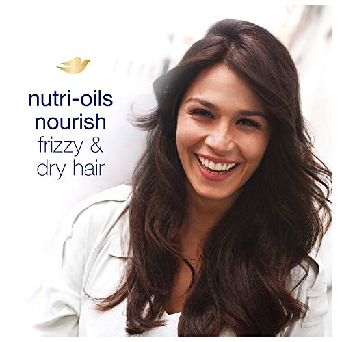 Dove Nutritive Solutions Dry Hair Conditioner for Frizzy, Unruly Hair Oil Therapy with Nutri-Oils Moisturizing Conditioner Formula for Smooth Hair 12 oz