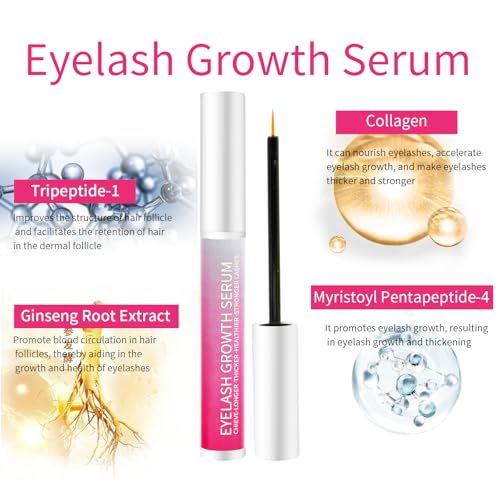 WONERBE Lash Growth Serum - 8ML Eyelash & Eyebrow Enhancer
