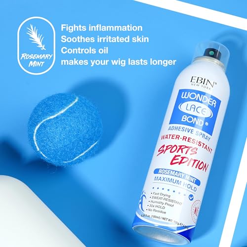 EBIN Wonder Lace Bond Adhesive Spray - Maximum Hold, Water Resistant
