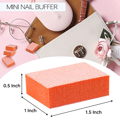 Maryton Mini Nail Buffer Blocks 180/240 Grit - 50 Pack