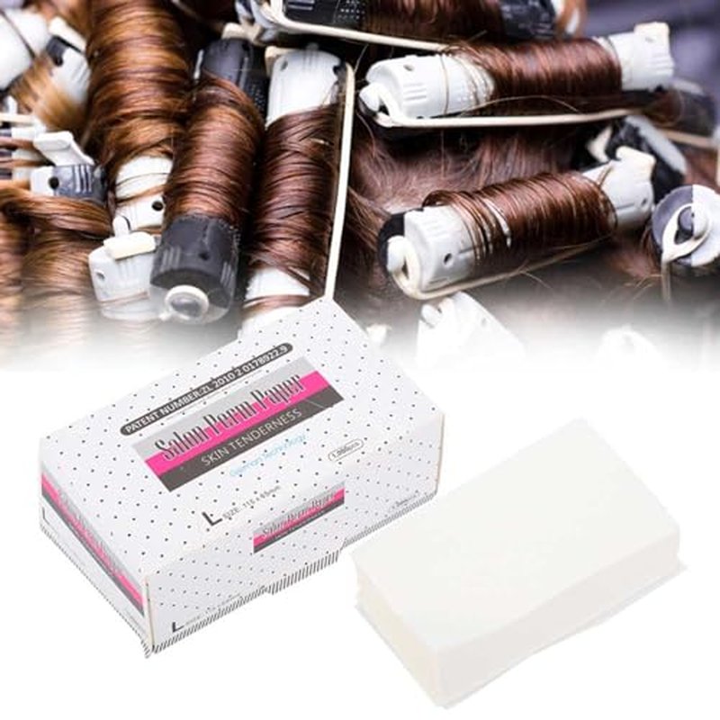 1000 Sheets Hair Perm End Papers, Breathable Professional Salon