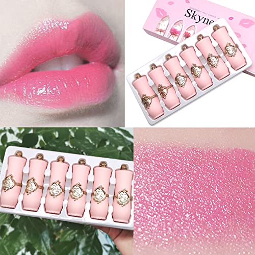 Color Changing Flower Jelly Lipstick - 6 Pack