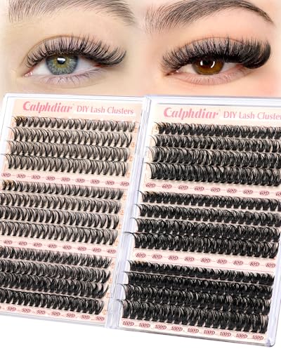 Calphdiar Eyelash Clusters 30D-100D DIY Lash Extensions 10-16mm