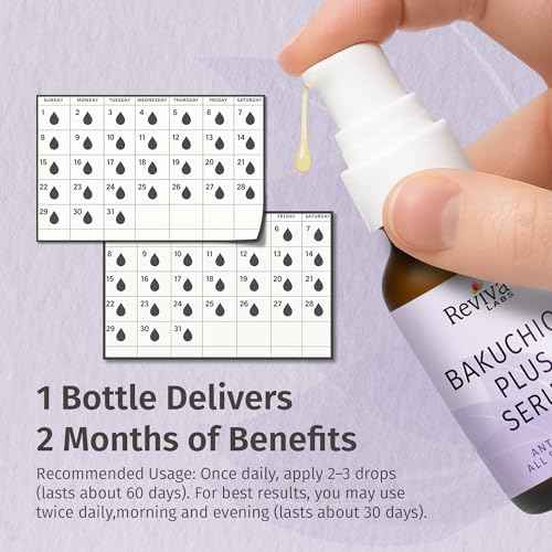 Reviva Labs Bakuchiol Serum ? Natural Retinol Alternative Serum for Face with Alfalfa & Artichoke Extract ? Hydrating Vegan Formula for Smoother, Firmer, Radiant-Looking Skin ? 1 Fl Oz