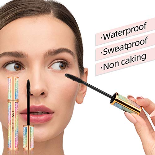 4D Silk Fiber Mascara Waterproof - Volumizing Lengthening