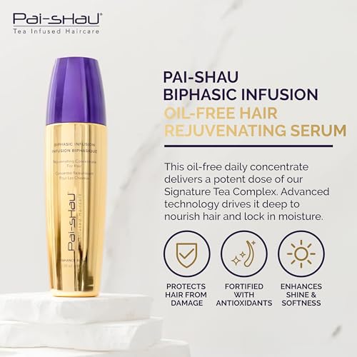 Pai-Shau Biphasic Oil-Free Hair Serum with Thermal Protection