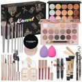 KAVCENT All-in-One Makeup Set for Teens & Women - 18 Colors