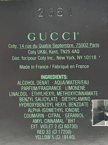 Gucci Guilty Black Men EDT Spray 1.5ml Travel Size Set of 3