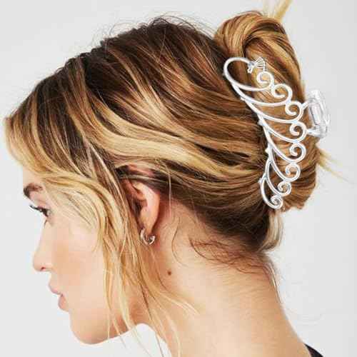 CAKURE Hair Claw Clips Metal Gold Hair Clips Fancy Claws Hair Accessories for Women