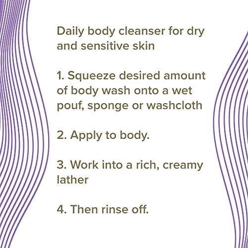 True+Real Relaxing Lavender Body Wash, 22 oz, 4 Pack