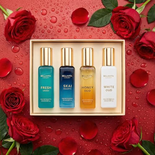 Bellavita Luxury Unisex Perfume Gift Set 3x80ml