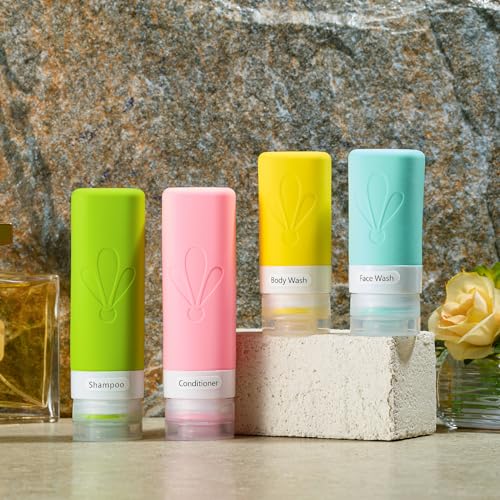 INSFIT 17 Pack TSA Travel Bottles Set - Leak Proof Toiletries