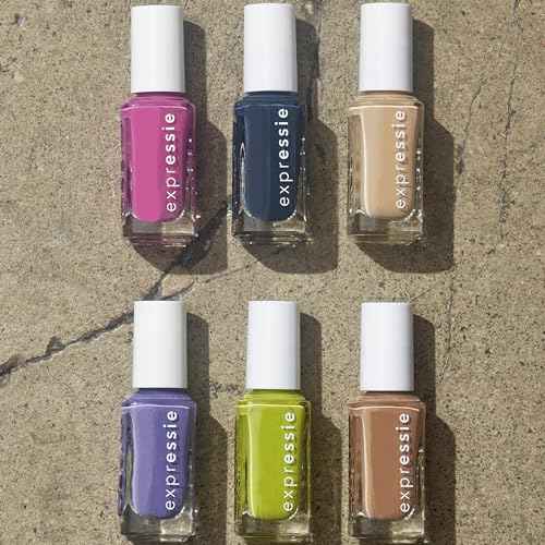 essie Expressie Nail Polish, Quick-Dry Brown Nail Polish, Power Moves, Vegan, Never Skip A Beat, 0.33 fl oz