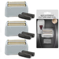3 Pack for Shaver Foil TS-1 TS-2, Pro Shaver Replacement and Cutters Compatible with Andis ProFoil Lithium foil Shaver, Replacement Blades and Foil