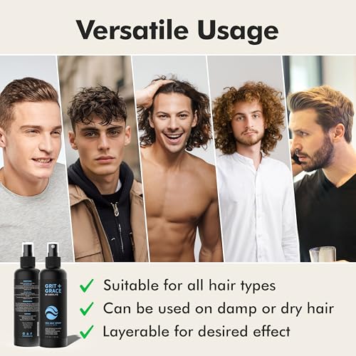 Aberlite Sea Salt Spray for Beach Waves & Texture